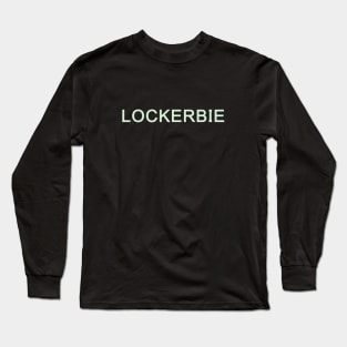 LOCKERBIE Long Sleeve T-Shirt